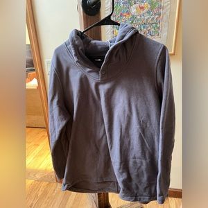 North Face button up hoodie